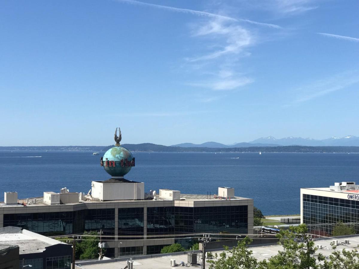 Top Floor Water View Oasis Near Space Needle & Cruise Seattle Bagian luar foto