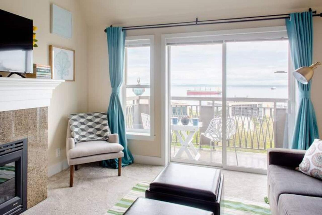 Top Floor Water View Oasis Near Space Needle & Cruise Seattle Bagian luar foto