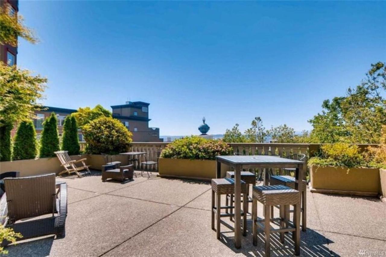 Top Floor Water View Oasis Near Space Needle & Cruise Seattle Bagian luar foto