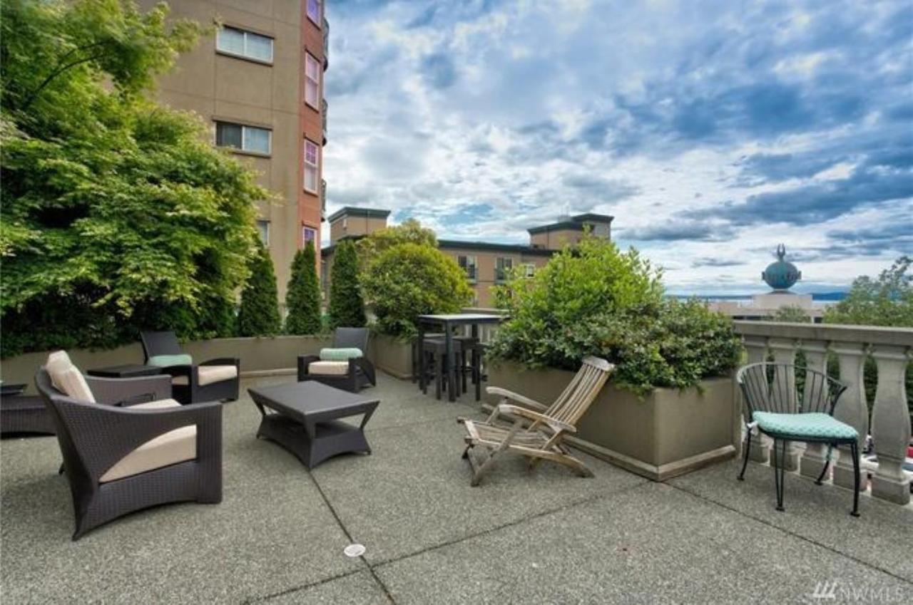 Top Floor Water View Oasis Near Space Needle & Cruise Seattle Bagian luar foto
